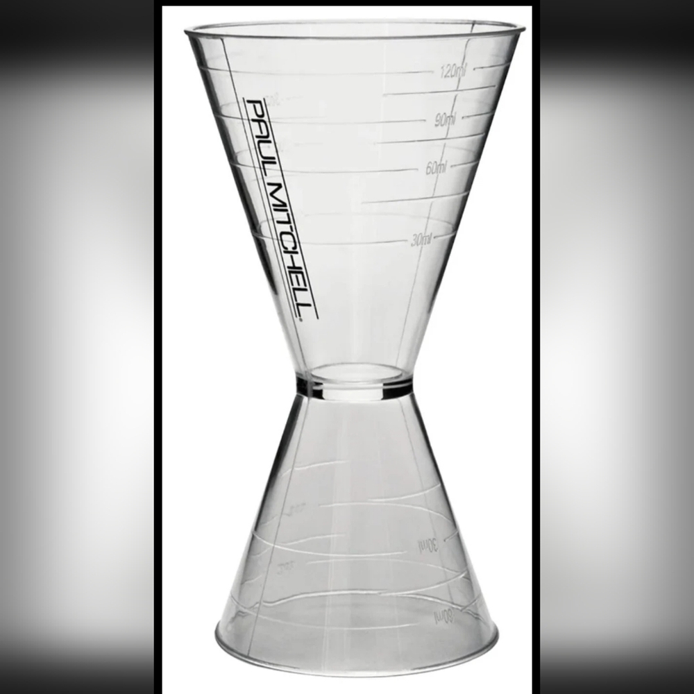 Paul Mitchell Shot Measuring Beaker| Double Sided Measuring For Hair Color NEW